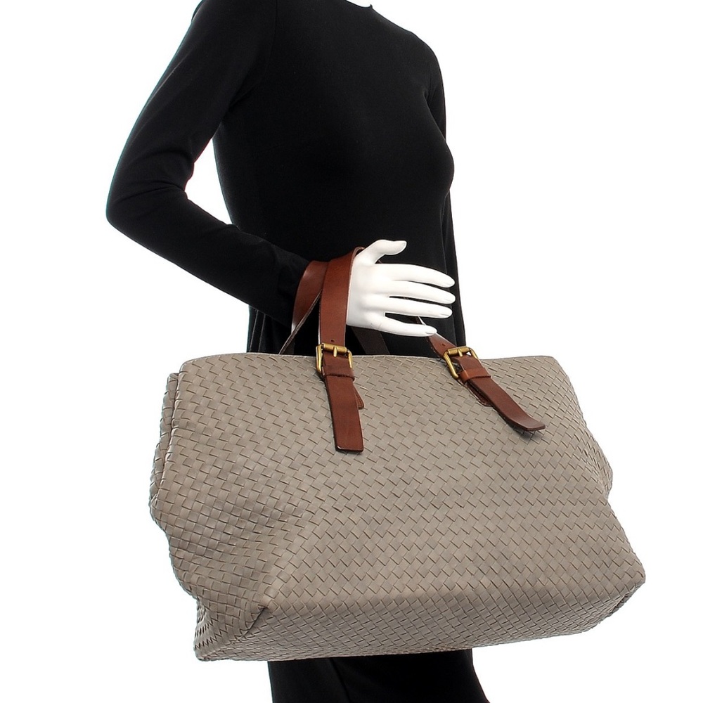 CARRY ON WEEKENDER LEATHER COWHIDE BOTTEGA VENETA 
Intrecciato Tote Bag
